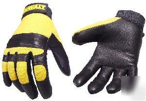 Dewalt DPG22 premium grain deerskin work gloves medium