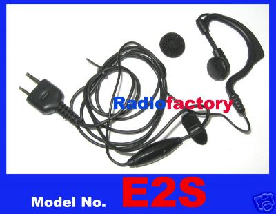 E2S earpiece for icom W32A T90A T22A T2A/T2H, T7A T7H