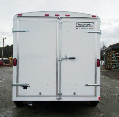 Haulmark 7X14 enclosed cargo trailer double drs (88558)