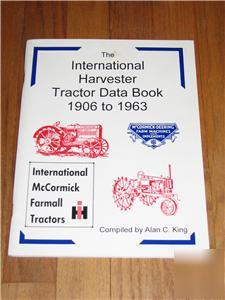 International harvester ih tractor data book 1906-1963