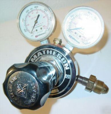 Matheson tri-gas type 3500 high pressure regulator