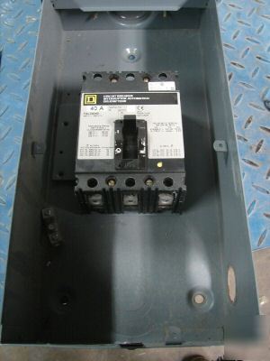 Square d 3R circuit breaker enclosure FAL34040 40A