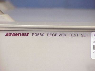 Advantest R3560 receiver test set