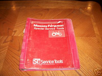 Massey ferguson special service tools manual