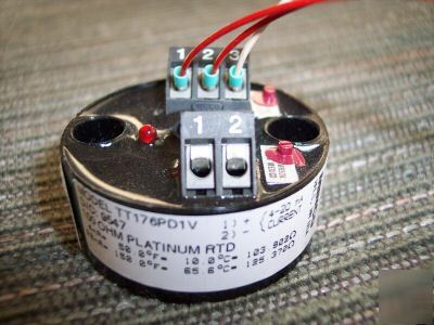 Minco temperature transmitter #TT176D1V c/w rtd sensor