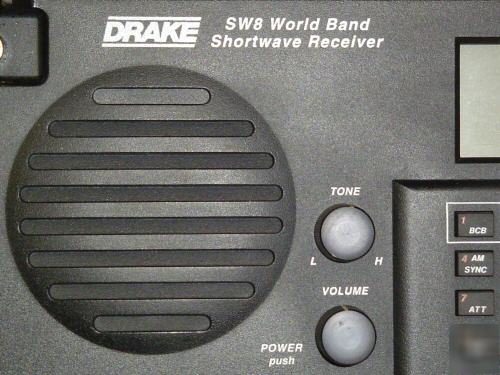 Near mint drake SW8 world band shortwave receiver