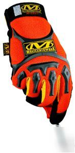 New mechanix wear m-pact glove - orange - large - 
