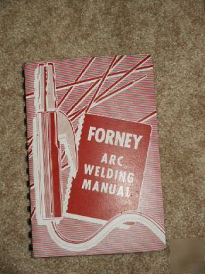 1965 forney arc welding manual seventh edition