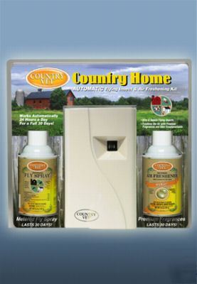 Country vet auto insect & air freshening kit metered