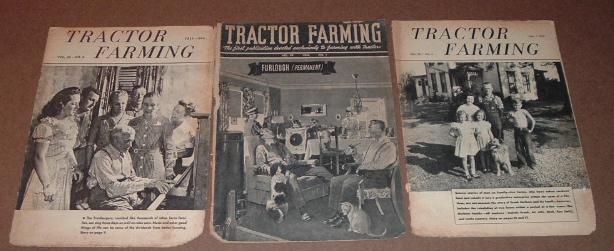 International harvester tractor farming magazines 1940S