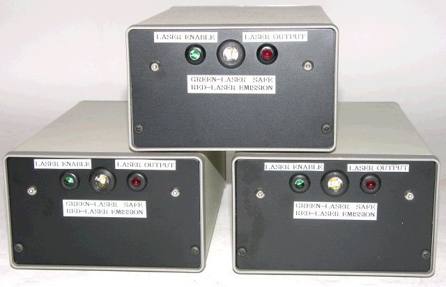 Lot of 3 compact laser drivers 160057-01