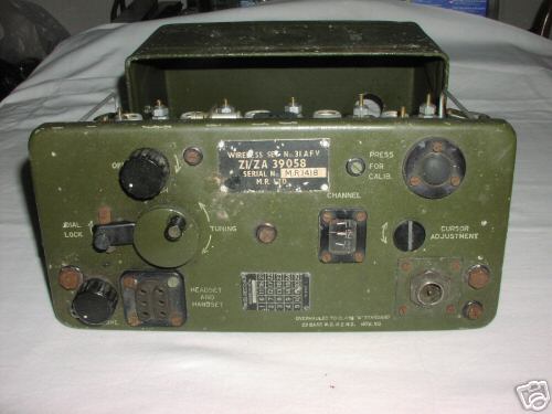 Military wireless set no. 31 afv excellent condition.