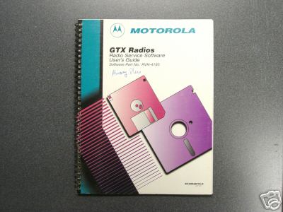 Motorola gtx radios rss user's guide #68-02948C70-o