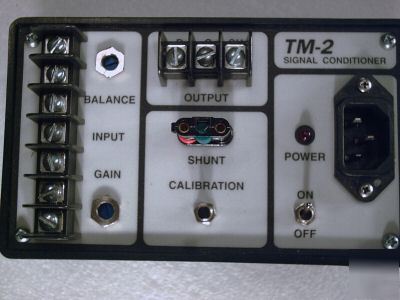 Transducer techniques tm-2 signal conditioner