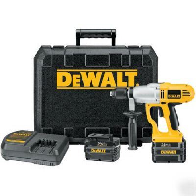 Dewalt DW006K-2 r 24V hd hammerdrill/drill kit
