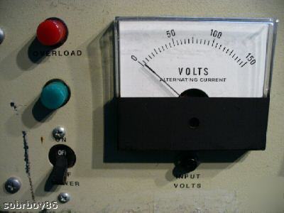 Elgar 6006B 1000 va, ac power line conditioner 1000V