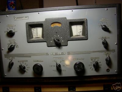 Hammarlund hq-129-x ham radio tube receiver shortwave