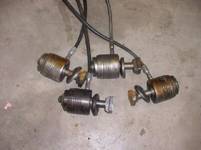 Hilma hollow piston hydraulic cylinder punch press die 