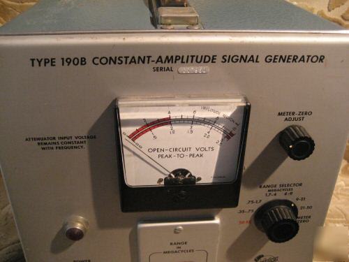 Tektronix 190B constant amplitude signal generator