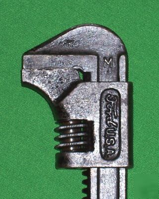 Orig 2N 8N 9N ford tractor tool kit adjustable wrench 