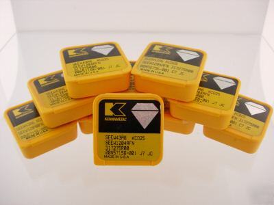 Kennametal seew 43 diamond coated carbide inserts G109