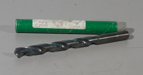 Precision twist drill high speed steel 33/64
