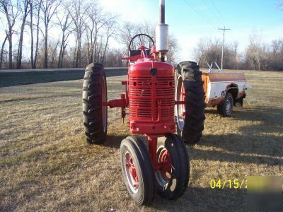 1952 super h farmall tractor/tottaly restored/perfect 