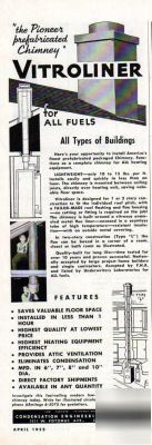 Condensation engineering chicago vitroliner chimney ad