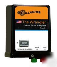 Gallagher wrangler energizer 110V 1 joule elect. fencer