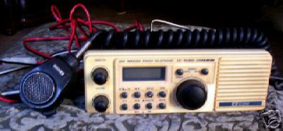 Icom ic-M80 vhf marine radio telephone with mic 