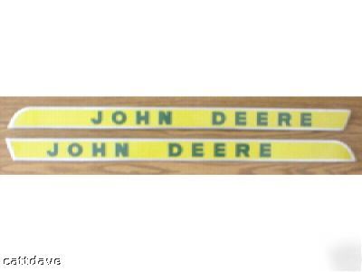 John deere tractor part name plate 1010-5020