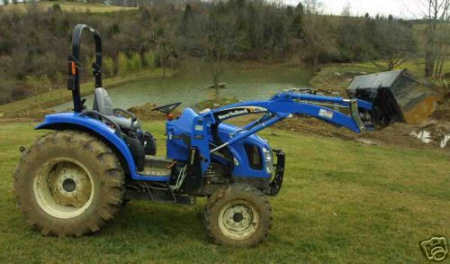 New 2006 holland TC45DA 45HP tractor with attachments
