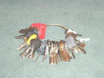 New 45 keys - grand ultimate heavy equipment key set- 