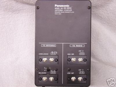 Panasonic rd-9820 antenna coupler for rf-4900 