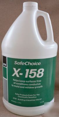 Safechoice x-158 for mold & mildew prone areas 1GALLON