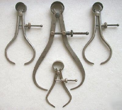 4 vintage outside spring calipers 7