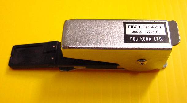 Fujikura fiber optic cleaver model # ct-02 very nice 