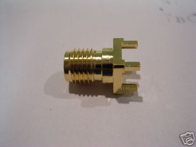 New 10 microwave sma pcb female connectors - 