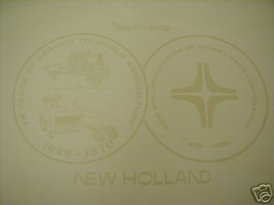 New sperry holland counter/desktop pads 1895-1970