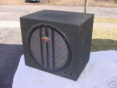 Vintage national hro receiver radio speaker - jensen pm