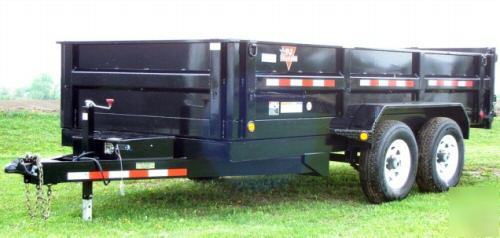 Huge sale 2007 14' pj dump trailer 14000# gvwr
