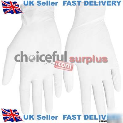 New brand small disposable latex gloves pack of 100
