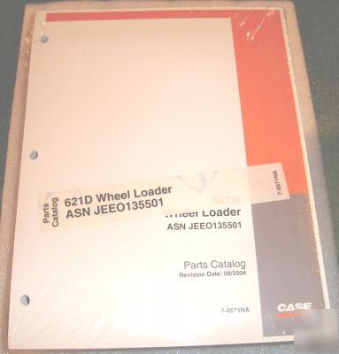 New case 621D wheel loader parts catalog book manual 