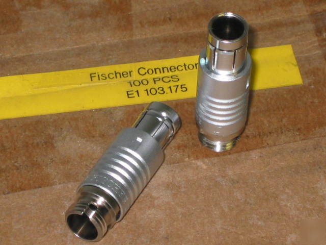 New fischer metal plug body connector E1 103.175 QTY73 