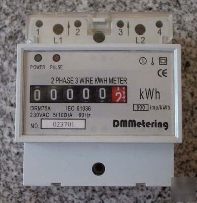 New kwh meter electric submeter amr 120/240V 1PH 100AMP 