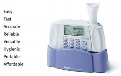 New ndd easyone diagnostic system i spirometer * *