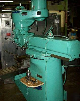 Wells index vertical mill , 9X48 table , very nice 