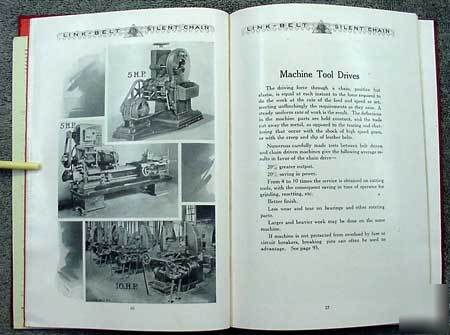 1914 link-belt catalog data mills dam factory power &