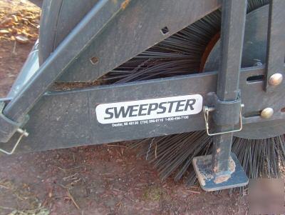 60'' 3 point hitch pto sweepster broom
