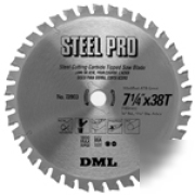 Carbide tipped steel pro blades - 7 1/4